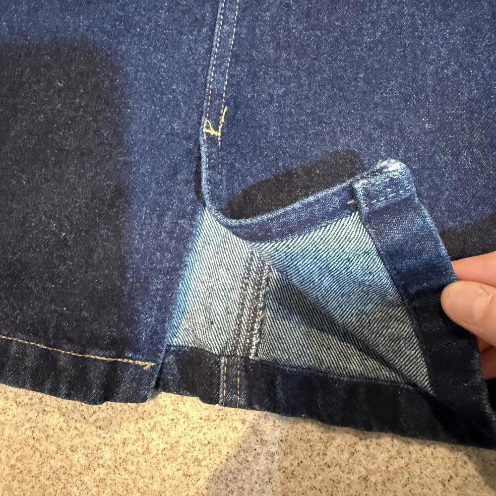 Vintage dark wash High Sierra denim skirt - Picture 3 of 3